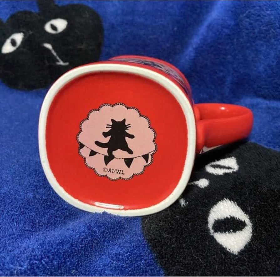 Amazon.co.jp: わちふぃーるど 蓋付きマグカップ サーカス猫